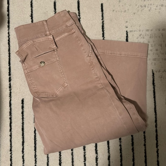 SPANX Twill Cropped Wide Leg Pant Cedar size 2XP - Picture 1 of 1